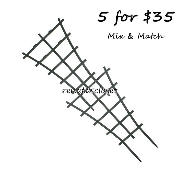Olanzh 2pk Mini Pot Trellis Set NIP - Picture 1 of 7
